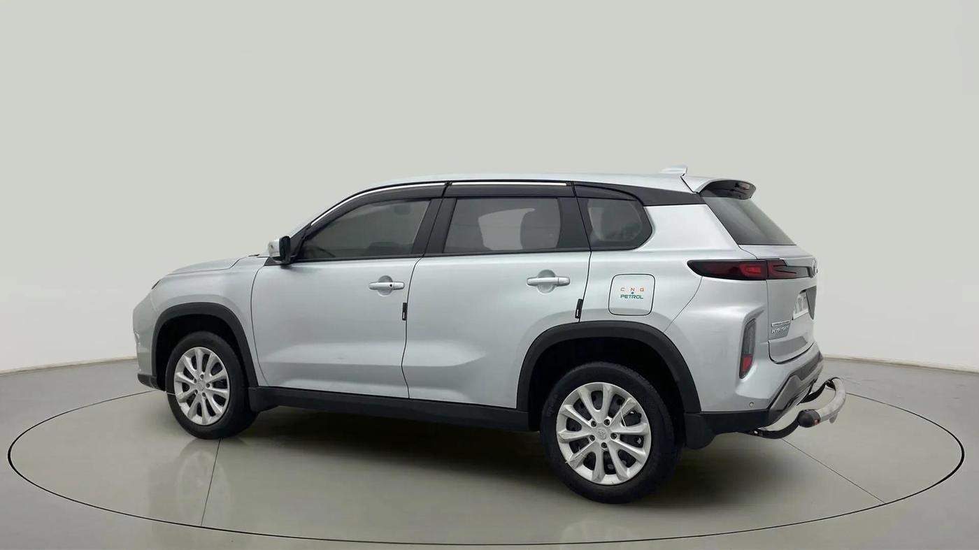 2023 Toyota URBAN CRUISER HYRYDER S NEO DRIVE  E-CNG, CNG, Manual, 23,845 km, Left Back Diagonal