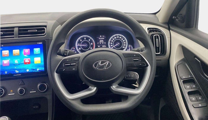 2022 Hyundai Creta E 1.5 DIESEL, Diesel, Manual, 20,514 km, Steering Wheel Close Up