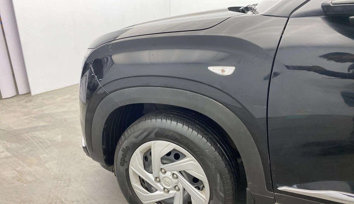 2022 Hyundai Creta E 1.5 DIESEL, Diesel, Manual, 20,514 km, Left fender - Paint has minor damage