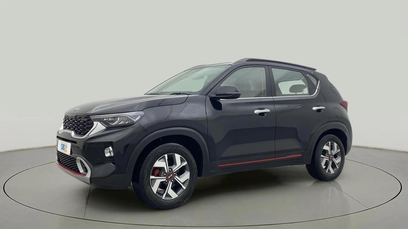 2021 KIA SONET GTX PLUS 1.0 IMT, Petrol, Manual, 66,902 km, Left Front Diagonal