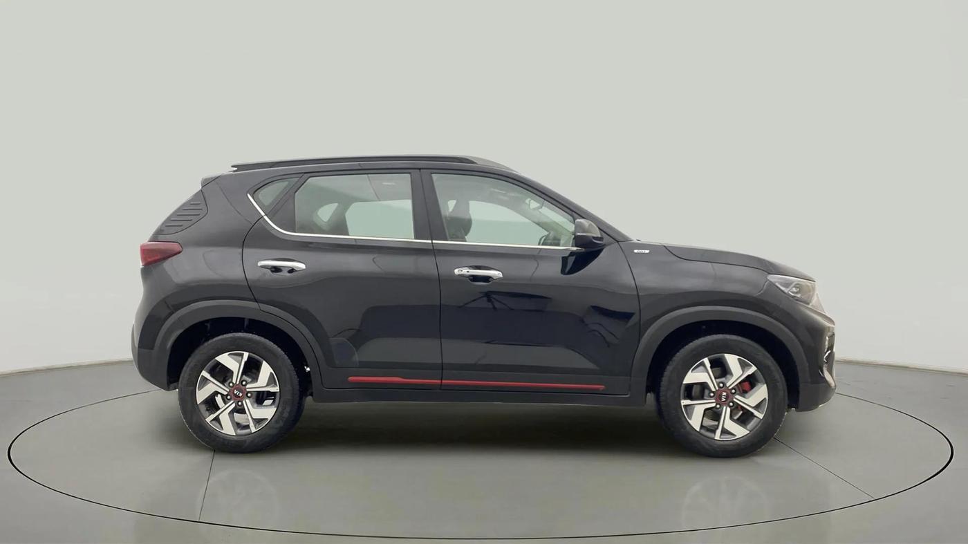 2021 KIA SONET GTX PLUS 1.0 IMT, Petrol, Manual, 66,902 km, Right Side View