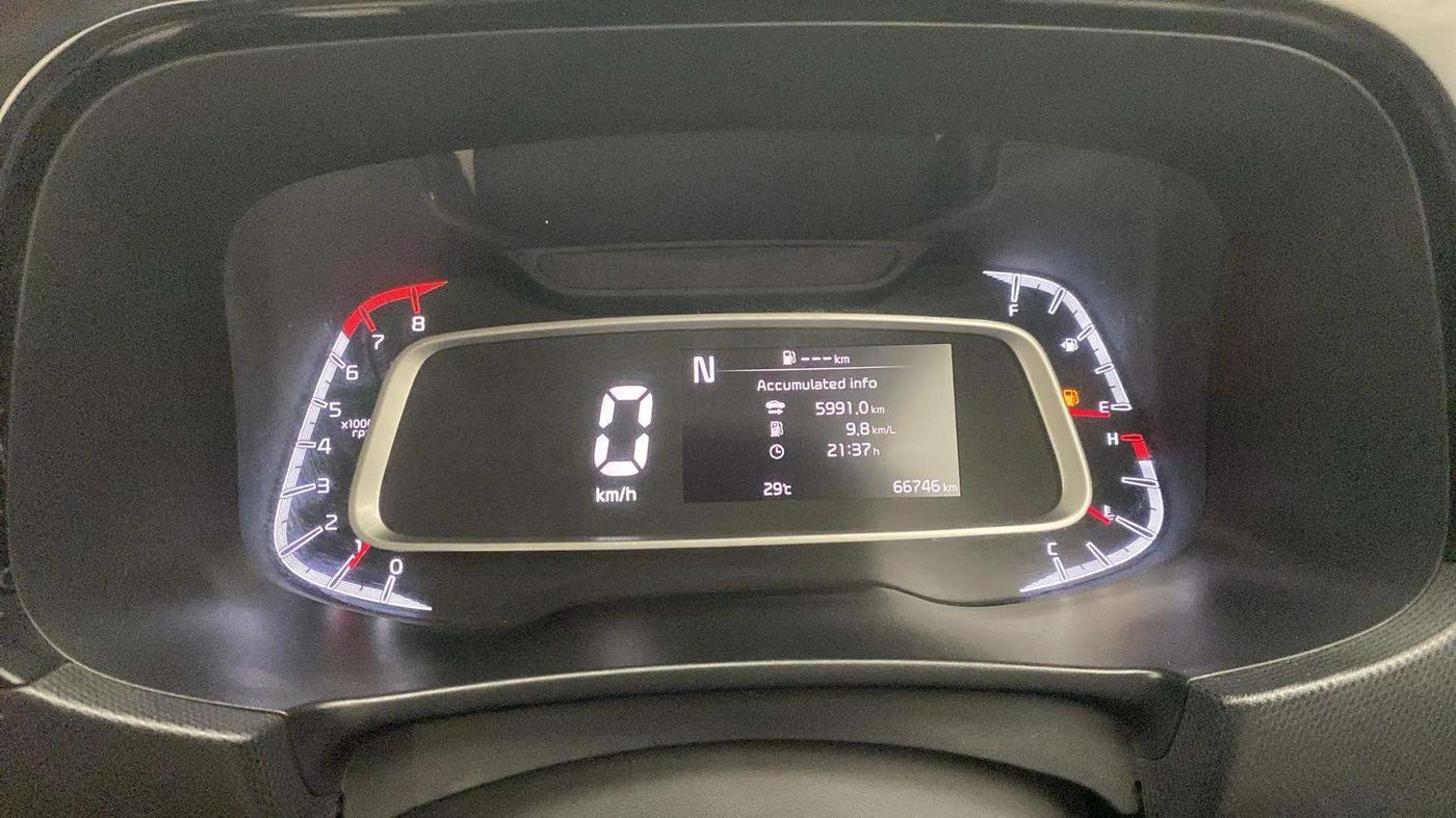 2021 KIA SONET GTX PLUS 1.0 IMT, Petrol, Manual, 66,902 km, Odometer Image