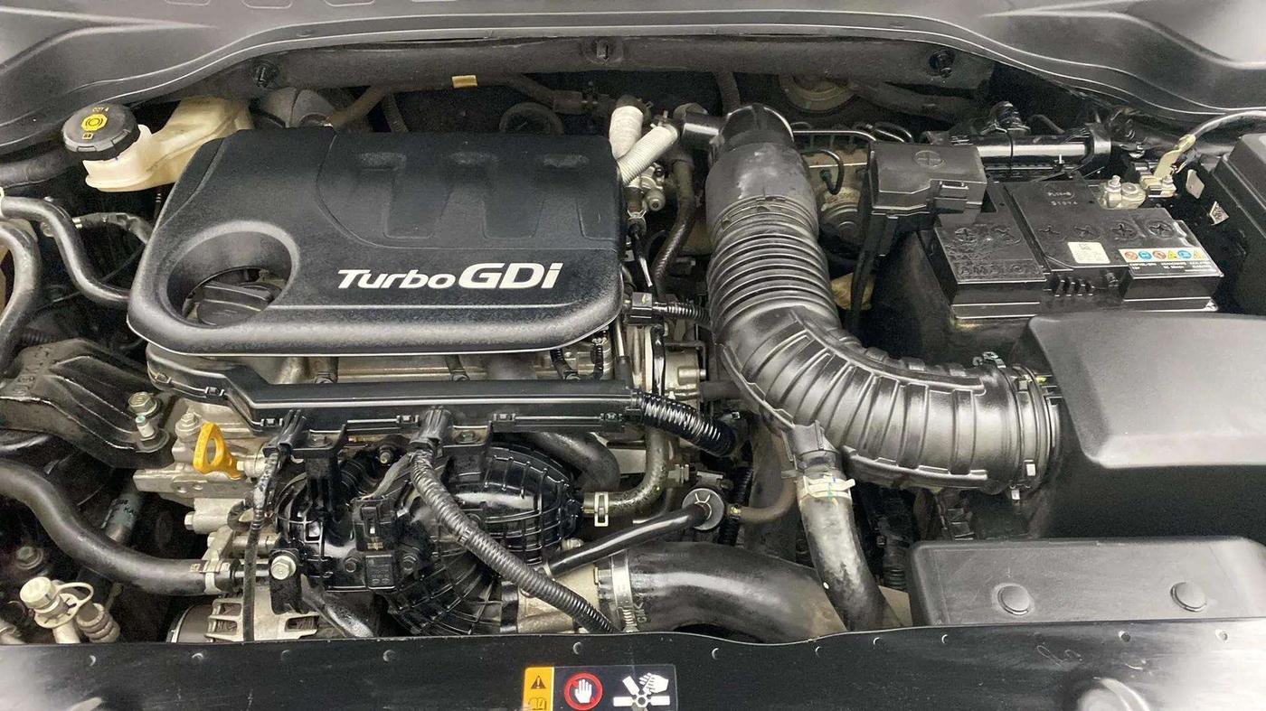2021 KIA SONET GTX PLUS 1.0 IMT, Petrol, Manual, 66,902 km, Engine View