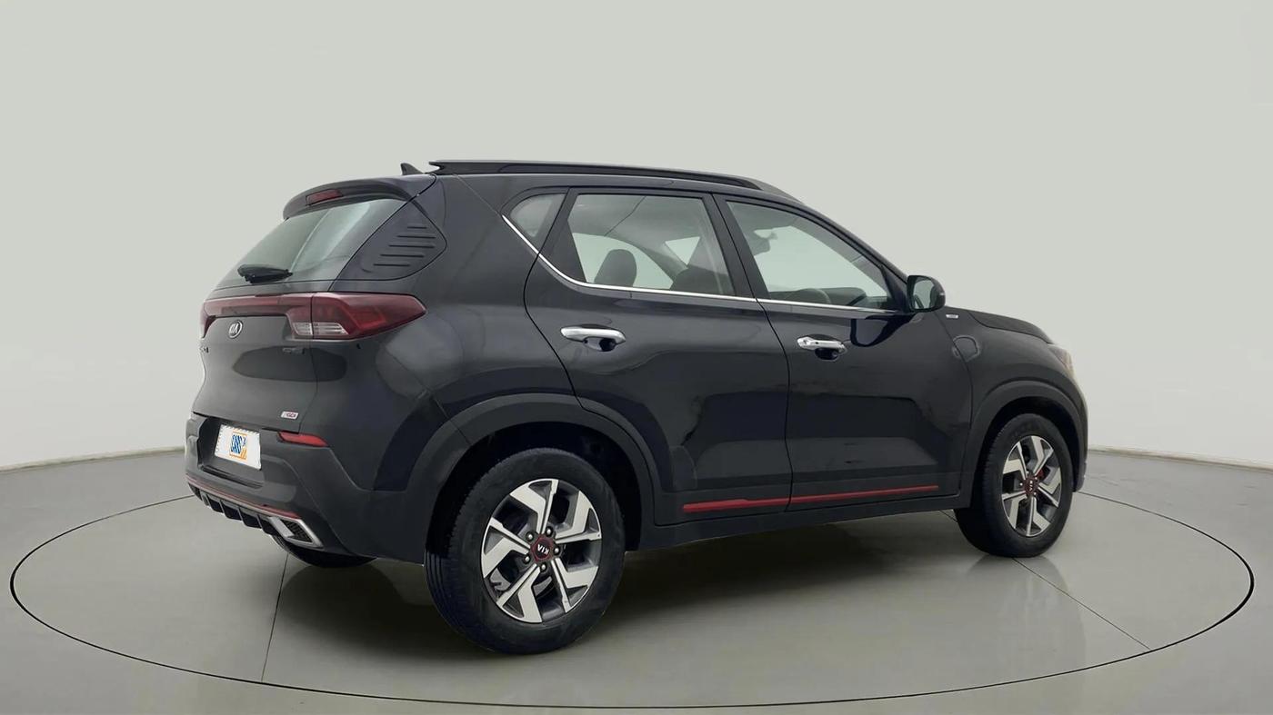 2021 KIA SONET GTX PLUS 1.0 IMT, Petrol, Manual, 66,902 km, Right Back Diagonal