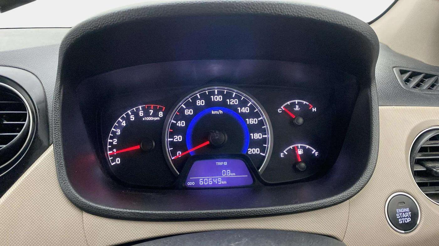 2014 Hyundai Grand i10 SPORTZ 1.2 KAPPA VTVT, Petrol, Manual, 60,744 km, Odometer Image