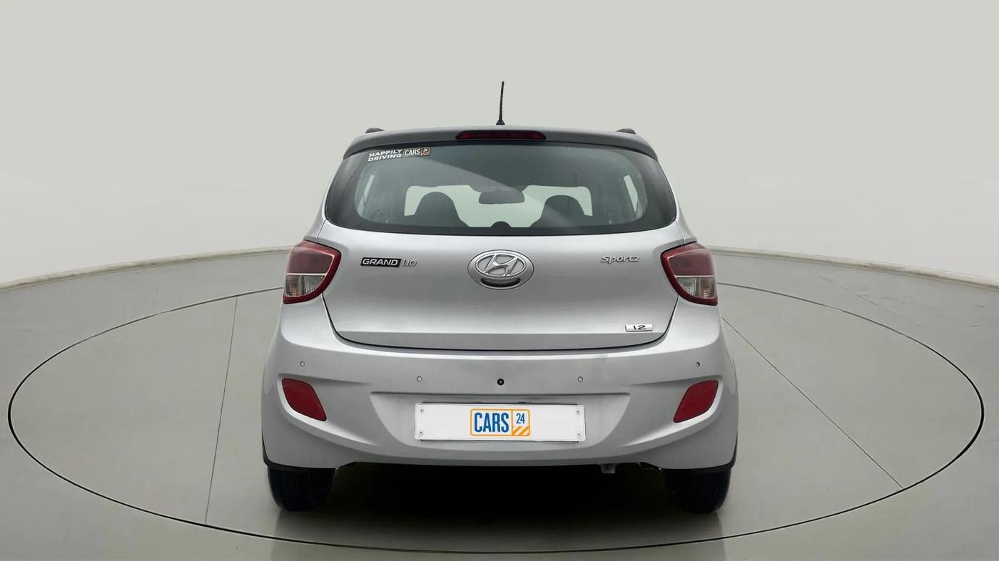 2014 Hyundai Grand i10 SPORTZ 1.2 KAPPA VTVT, Petrol, Manual, 60,744 km, Back/Rear