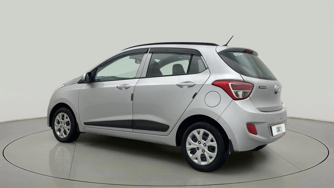 2014 Hyundai Grand i10 SPORTZ 1.2 KAPPA VTVT, Petrol, Manual, 60,744 km, Left Back Diagonal