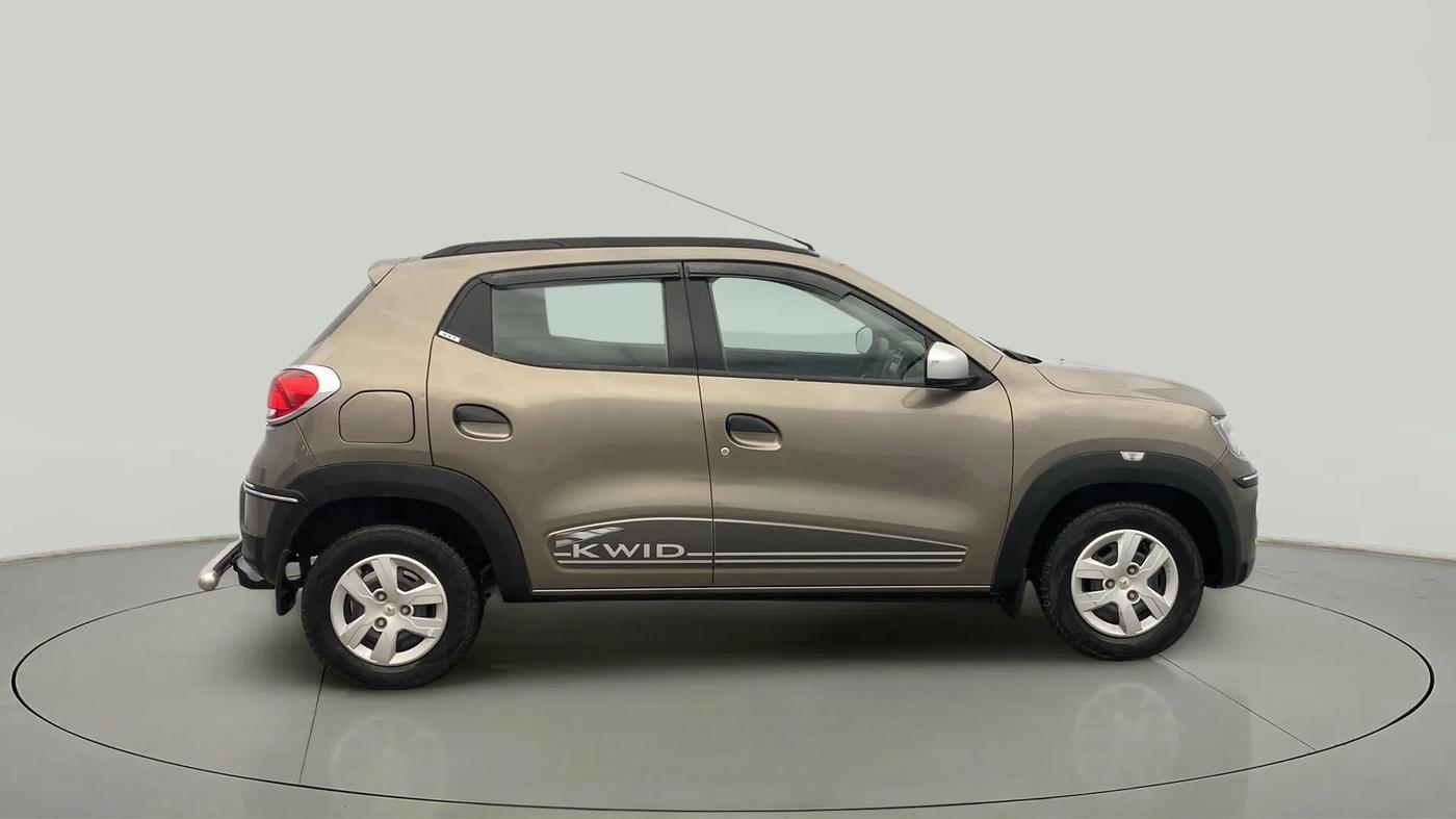2019 Renault Kwid RXT 1.0 AMT (O), Petrol, Automatic, 67,434 km, Right Side View