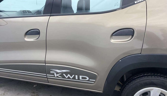 2019 Renault Kwid RXT 1.0 AMT (O), Petrol, Automatic, 67,409 km, Rear left door - Minor scratches