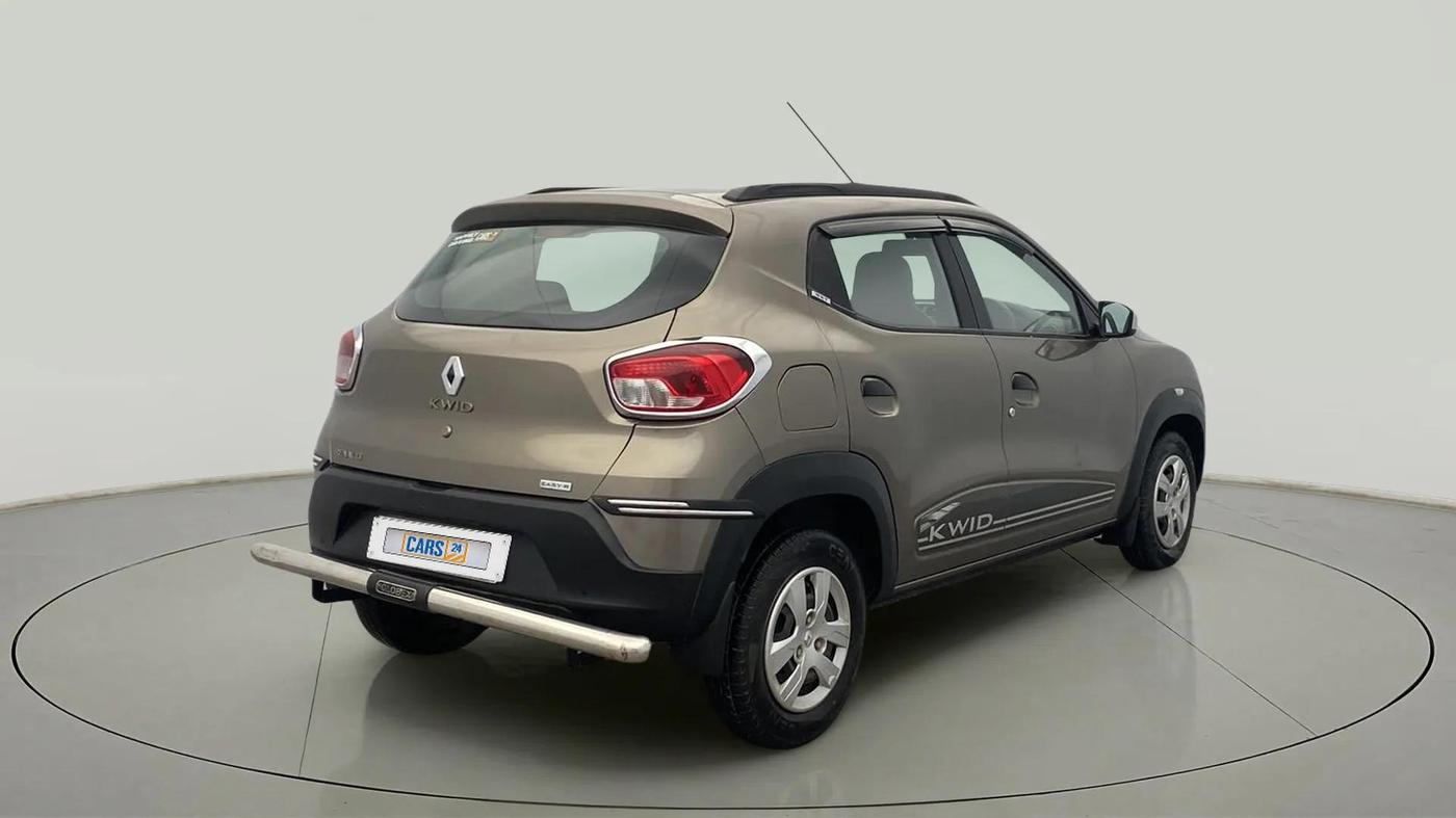 2019 Renault Kwid RXT 1.0 AMT (O), Petrol, Automatic, 67,434 km, Right Back Diagonal