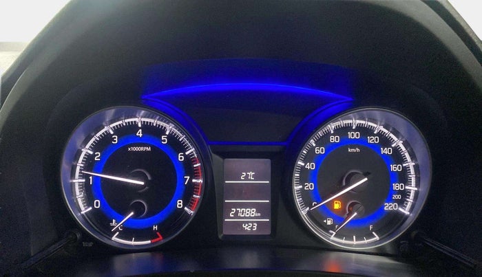 2020 Maruti Baleno DELTA PETROL 1.2, Petrol, Manual, 27,205 km, Odometer Image