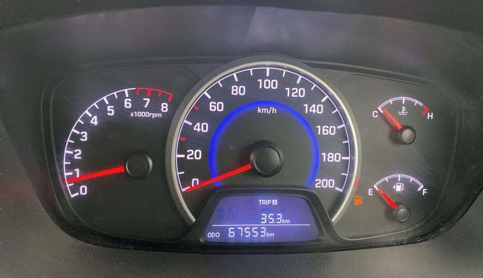 2017 Hyundai Grand i10 SPORTZ 1.2 KAPPA VTVT, Petrol, Manual, 67,604 km, Odometer Image