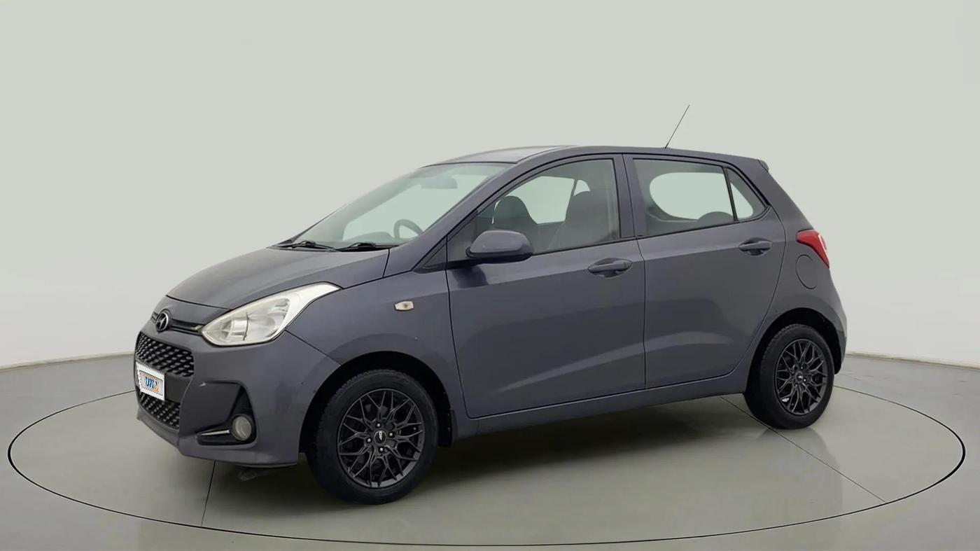 2017 Hyundai Grand i10 SPORTZ 1.2 KAPPA VTVT, Petrol, Manual, 67,604 km, Left Front Diagonal