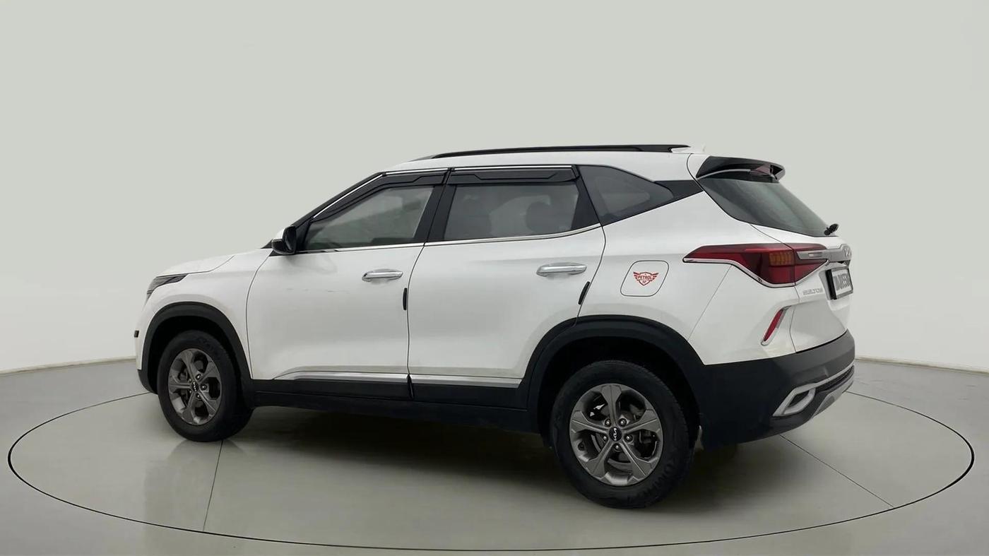 2023 KIA SELTOS HTK PLUS 1.5 IMT, Petrol, Manual, 20,884 km, Left Back Diagonal