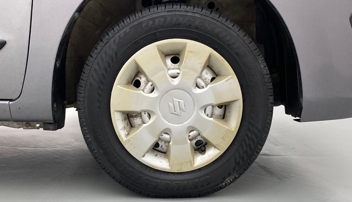 2013 Maruti Wagon R 1.0 LXI, Petrol, Manual, 56,484 km, Right Front Wheel