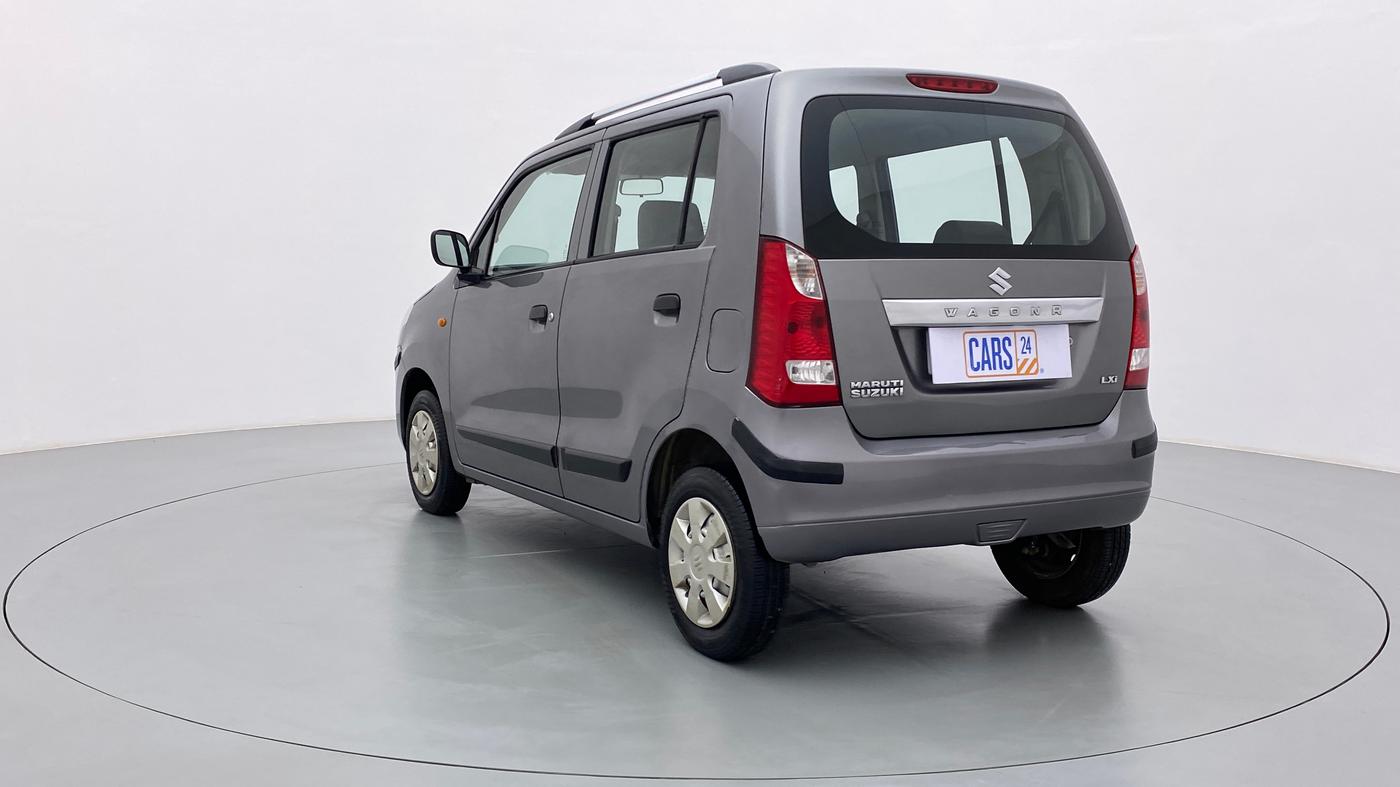 2013 Maruti Wagon R 1.0 LXI, Petrol, Manual, 56,484 km, Left Back Diagonal