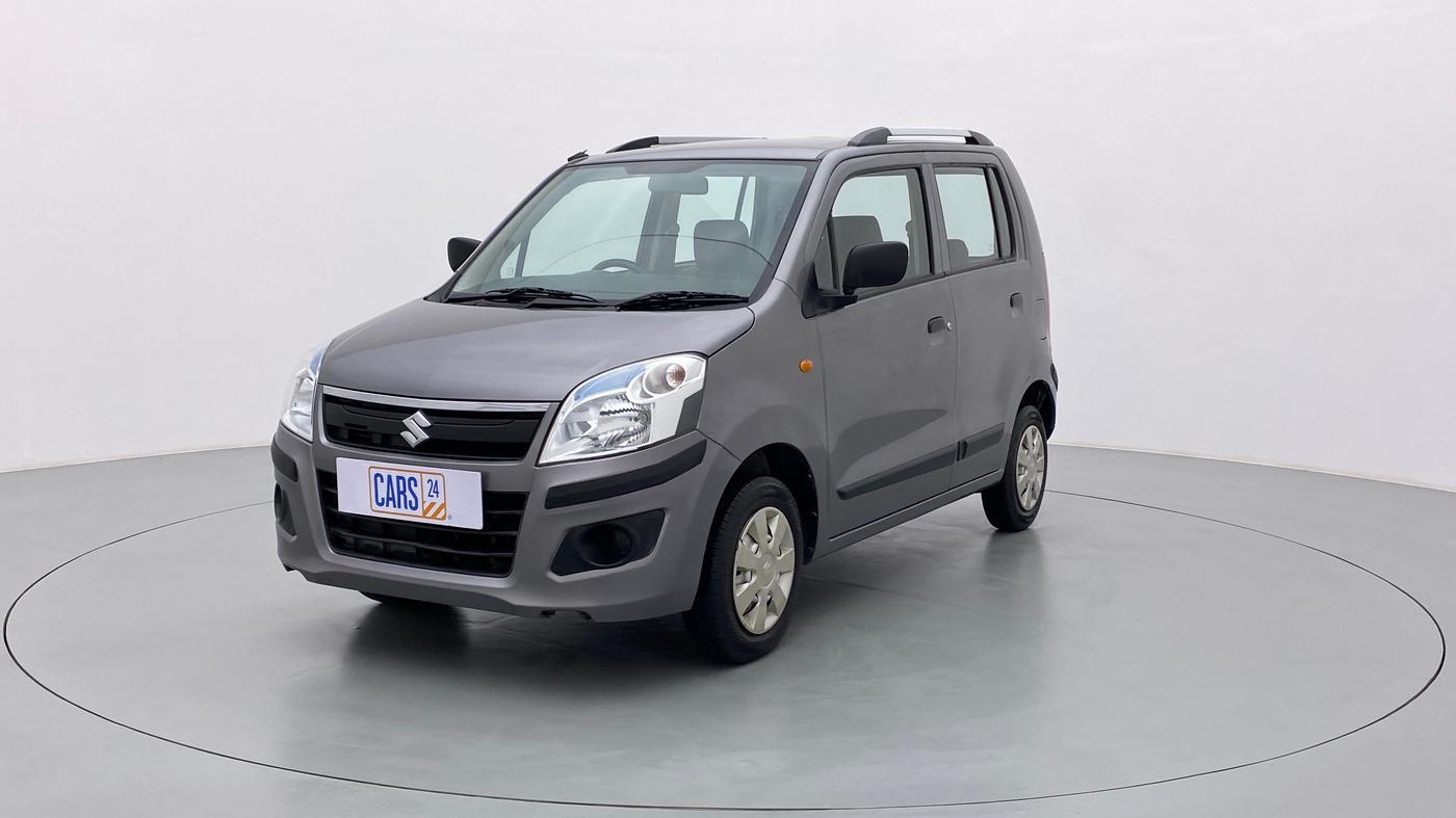 2013 Maruti Wagon R 1.0 LXI, Petrol, Manual, 56,484 km, Left Front Diagonal