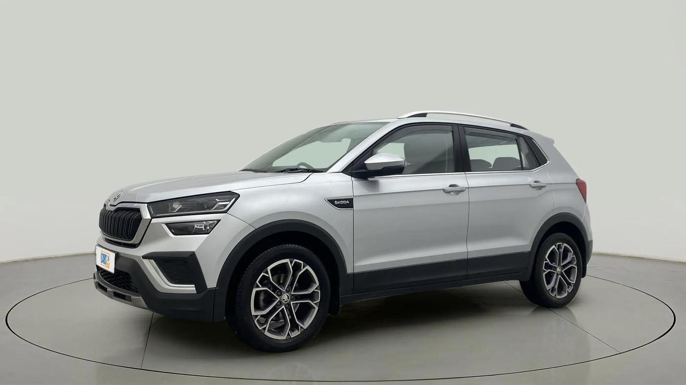 2022 Skoda KUSHAQ STYLE 1.0L TSI AT, Petrol, Automatic, 21,022 km, Left Front Diagonal