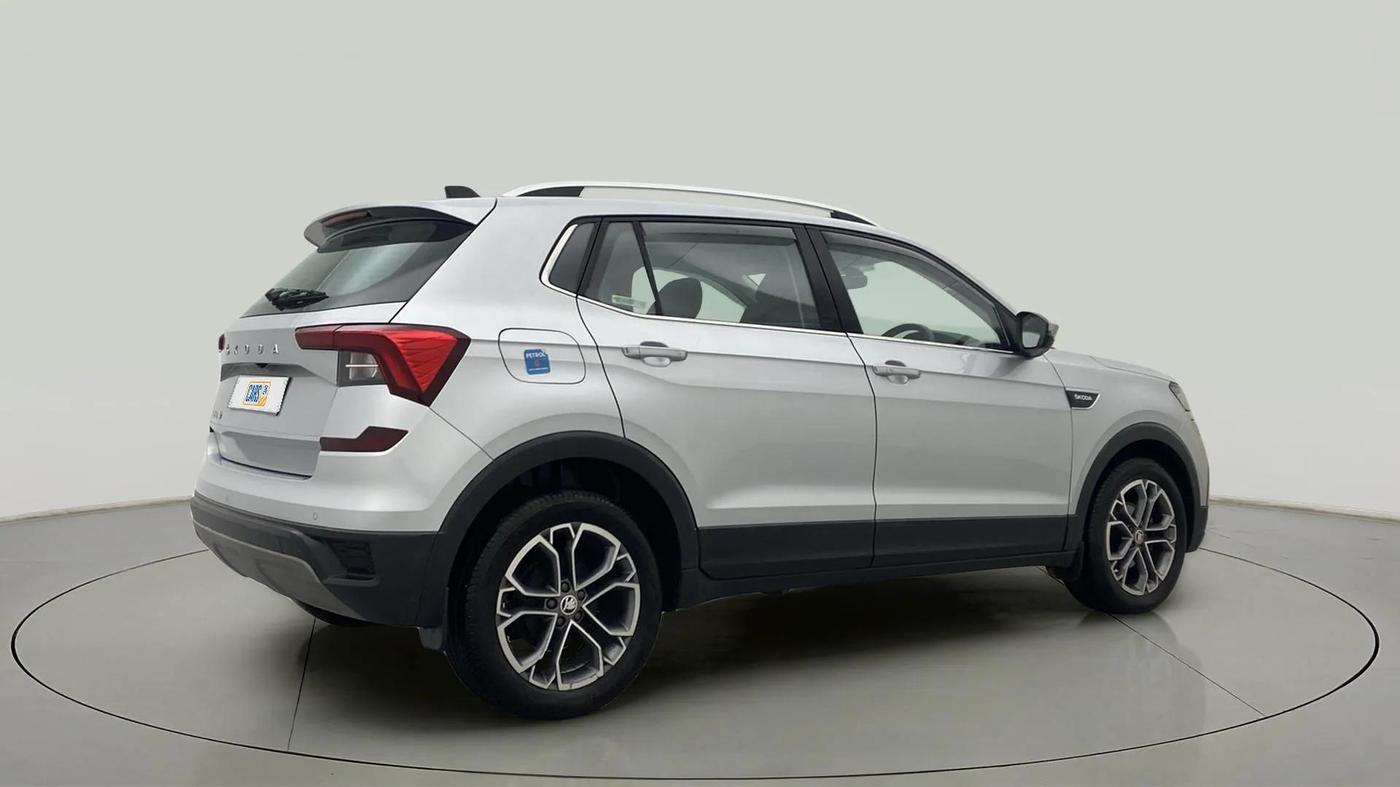 2022 Skoda KUSHAQ STYLE 1.0L TSI AT, Petrol, Automatic, 21,022 km, Right Back Diagonal