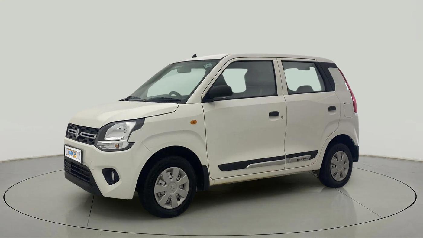 2022 Maruti New Wagon-R LXI CNG 1.0, CNG, Manual, 26,822 km, Left Front Diagonal