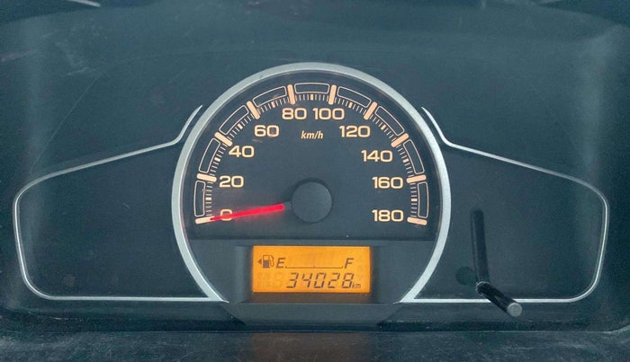 2019 Maruti Alto VXI, Petrol, Manual, 34,054 km, Odometer Image