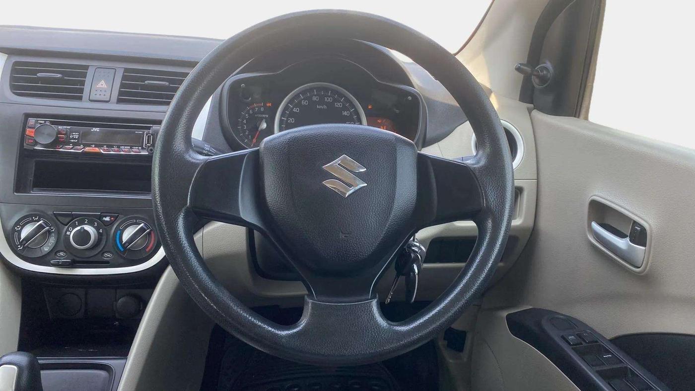 2015 Maruti Celerio VXI AMT, Petrol, Automatic, 51,753 km, Steering Wheel Close Up