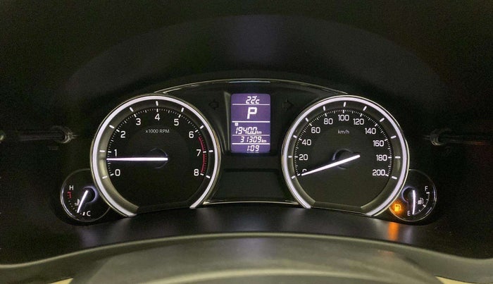 2017 Maruti Ciaz ZETA 1.4  AT PETROL, Petrol, Automatic, 31,298 km, Odometer Image