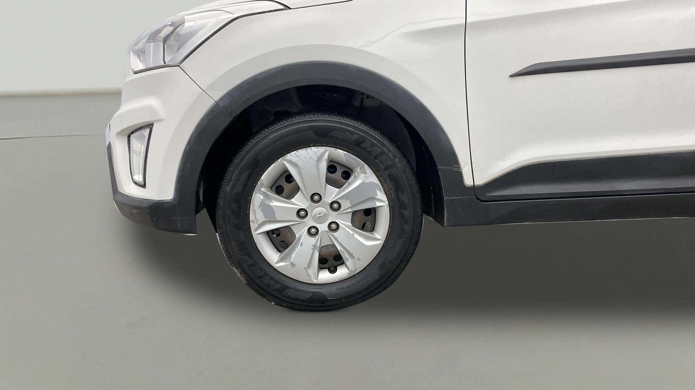 2017 Hyundai Creta E PLUS 1.6 PETROL, Petrol, Manual, 46,203 km, Left Front Wheel