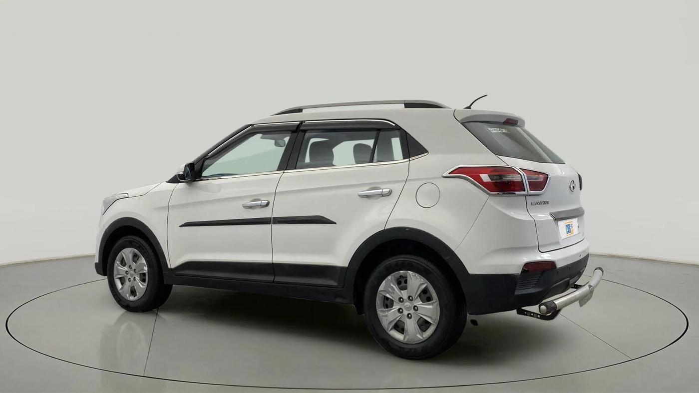 2017 Hyundai Creta E PLUS 1.6 PETROL, Petrol, Manual, 46,203 km, Left Back Diagonal