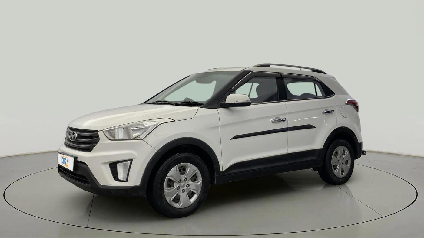 2017 Hyundai Creta E PLUS 1.6 PETROL, Petrol, Manual, 46,203 km, Left Front Diagonal