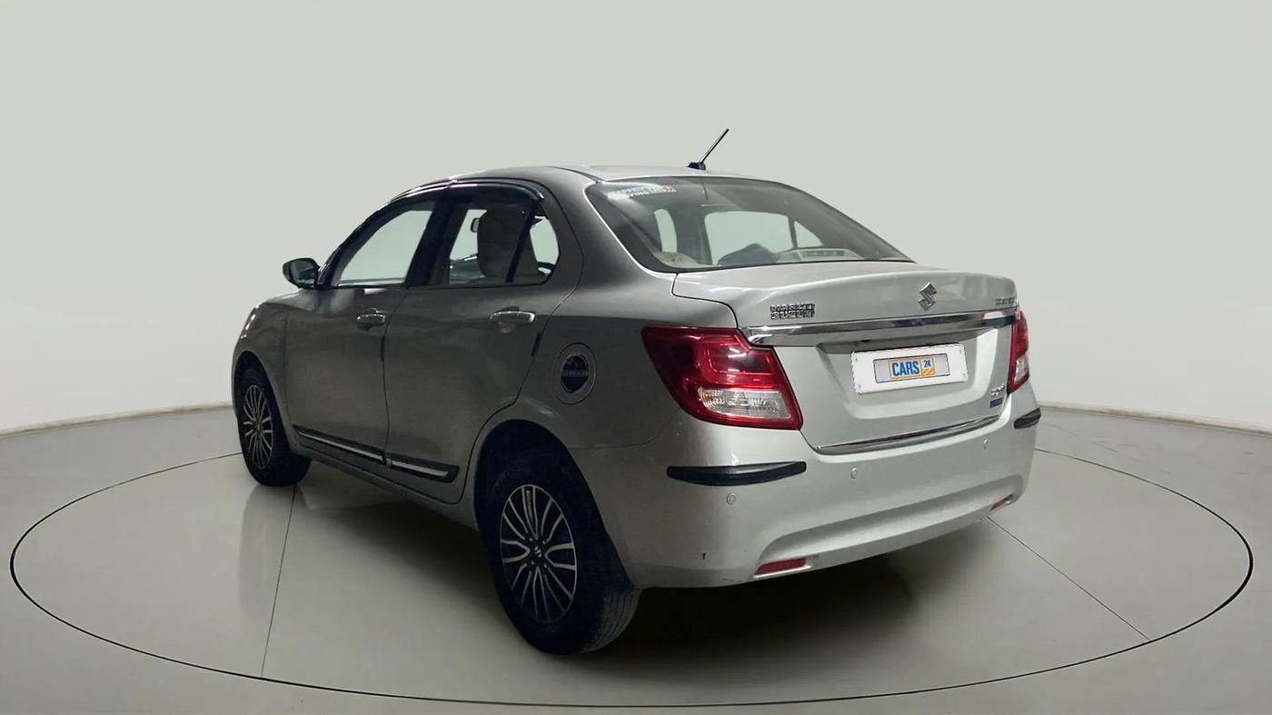 2018 Maruti Dzire ZXI PLUS AMT, Petrol, Automatic, 80,324 km, Left Back Diagonal