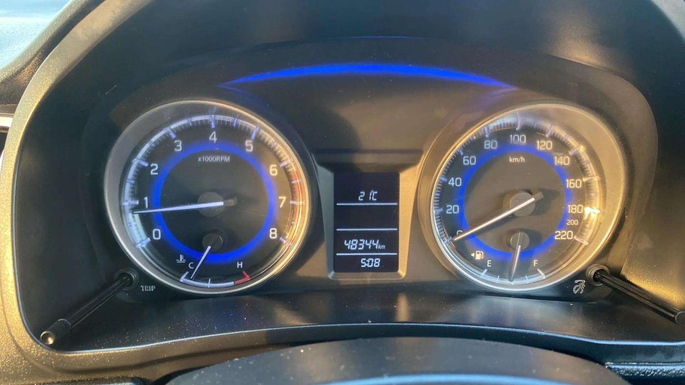 2017 Maruti Baleno DELTA PETROL 1.2, Petrol, Manual, 48,342 km, Odometer Image