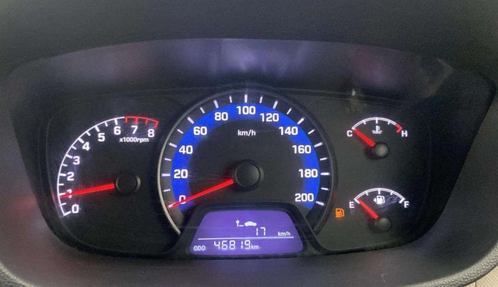 2014 Hyundai Xcent S (O) 1.2, Petrol, Manual, 46,812 km, Odometer Image