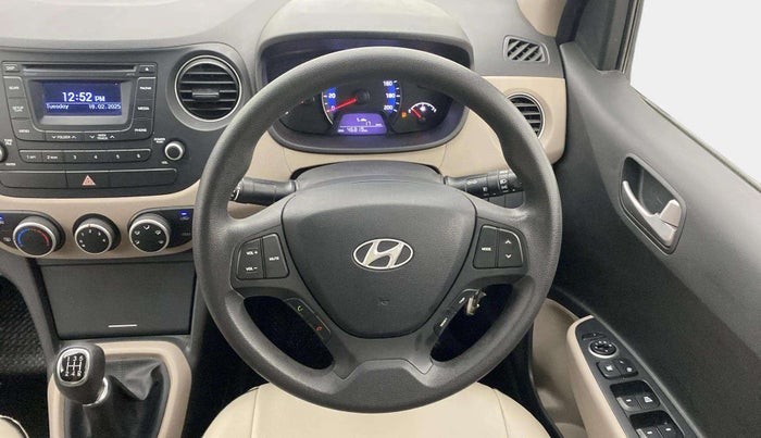 2014 Hyundai Xcent S (O) 1.2, Petrol, Manual, 46,812 km, Steering Wheel Close Up