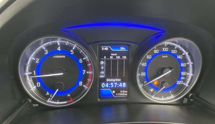 2020 Toyota Glanza G, Petrol, Manual, 11,509 km, Odometer Image