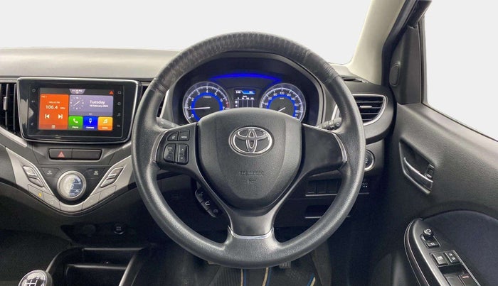 2020 Toyota Glanza G, Petrol, Manual, 11,509 km, Steering Wheel Close Up