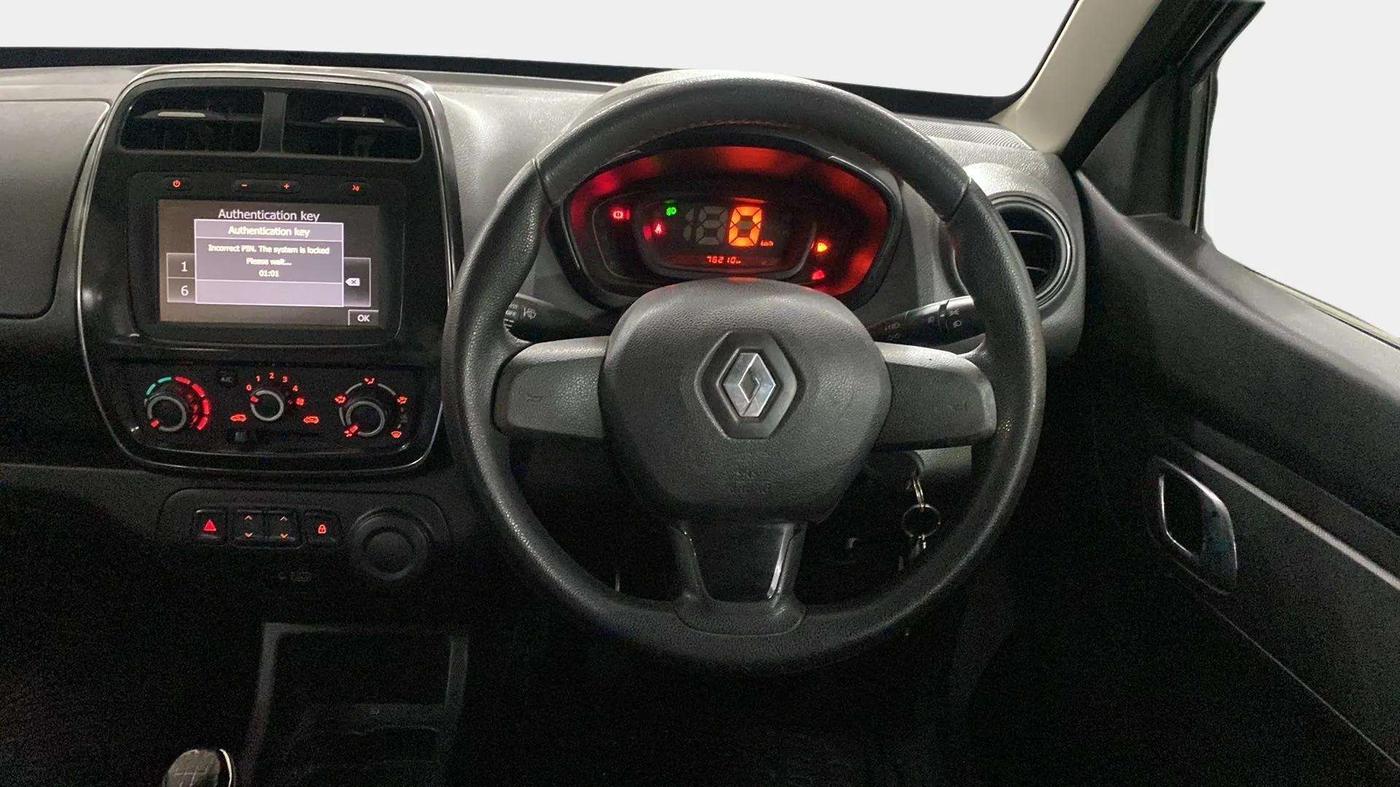 2019 Renault Kwid RXT 0.8, Petrol, Manual, 76,702 km, Steering Wheel Close Up