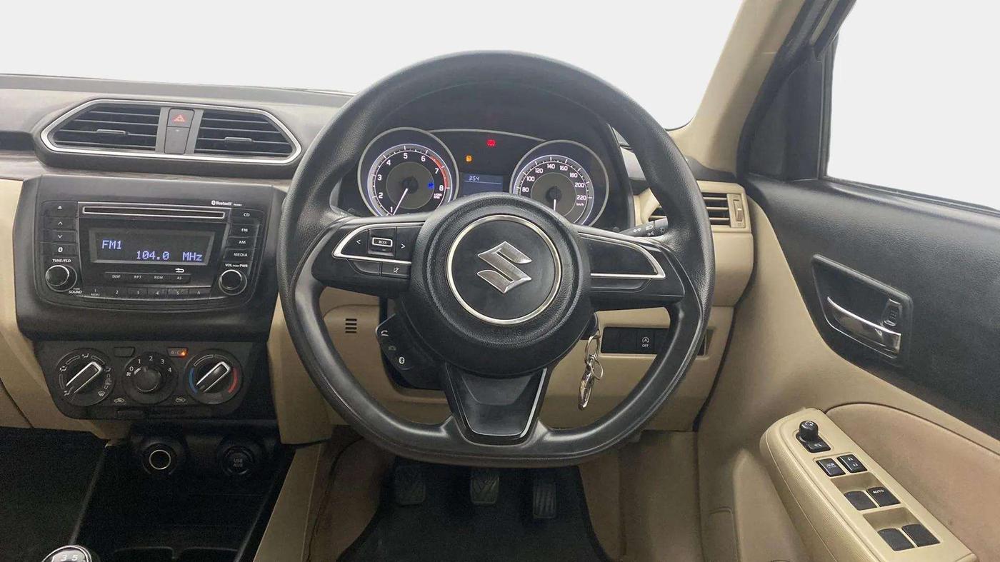 2021 Maruti Dzire VXI, Petrol, Manual, 62,691 km, Steering Wheel Close Up