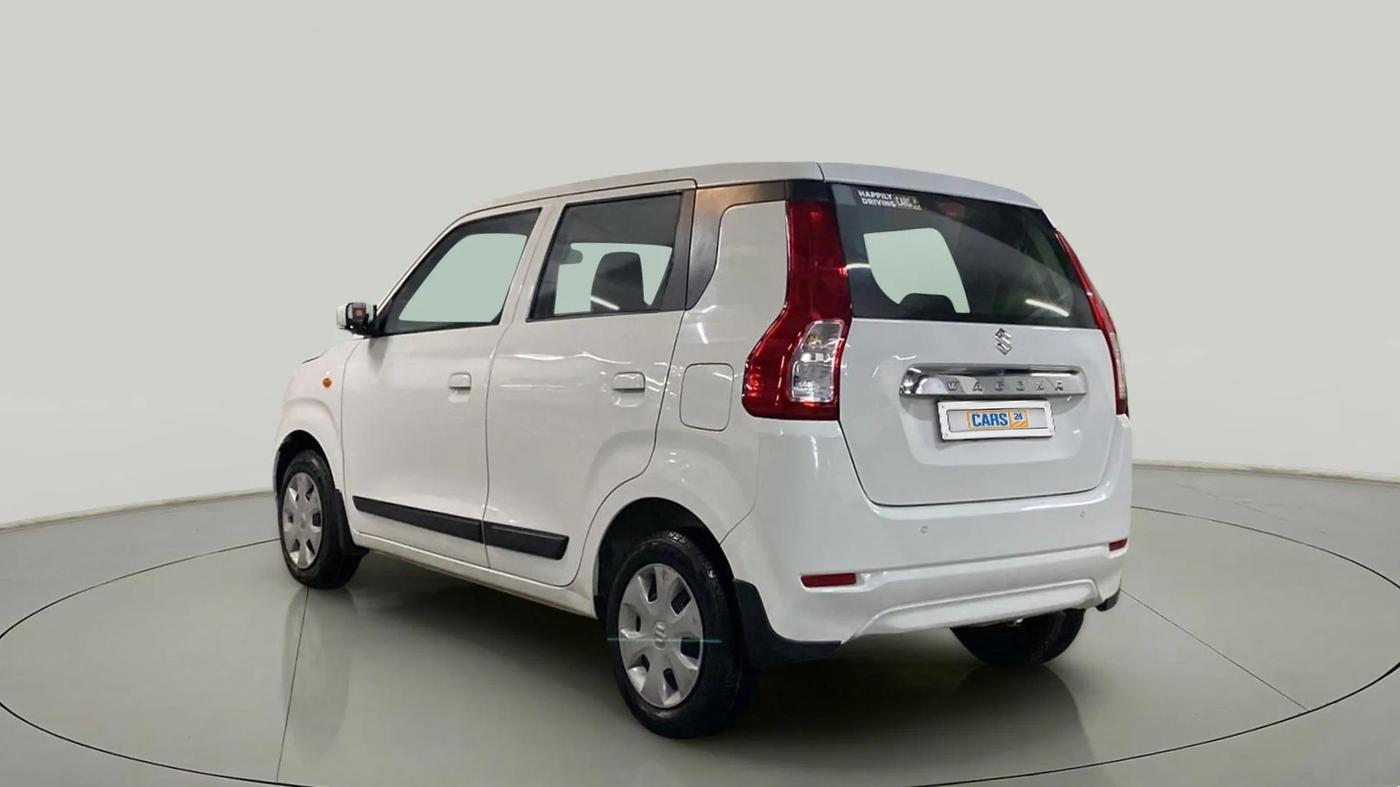 2021 Maruti New Wagon-R VXI 1.0, Petrol, Manual, 25,640 km, Left Back Diagonal