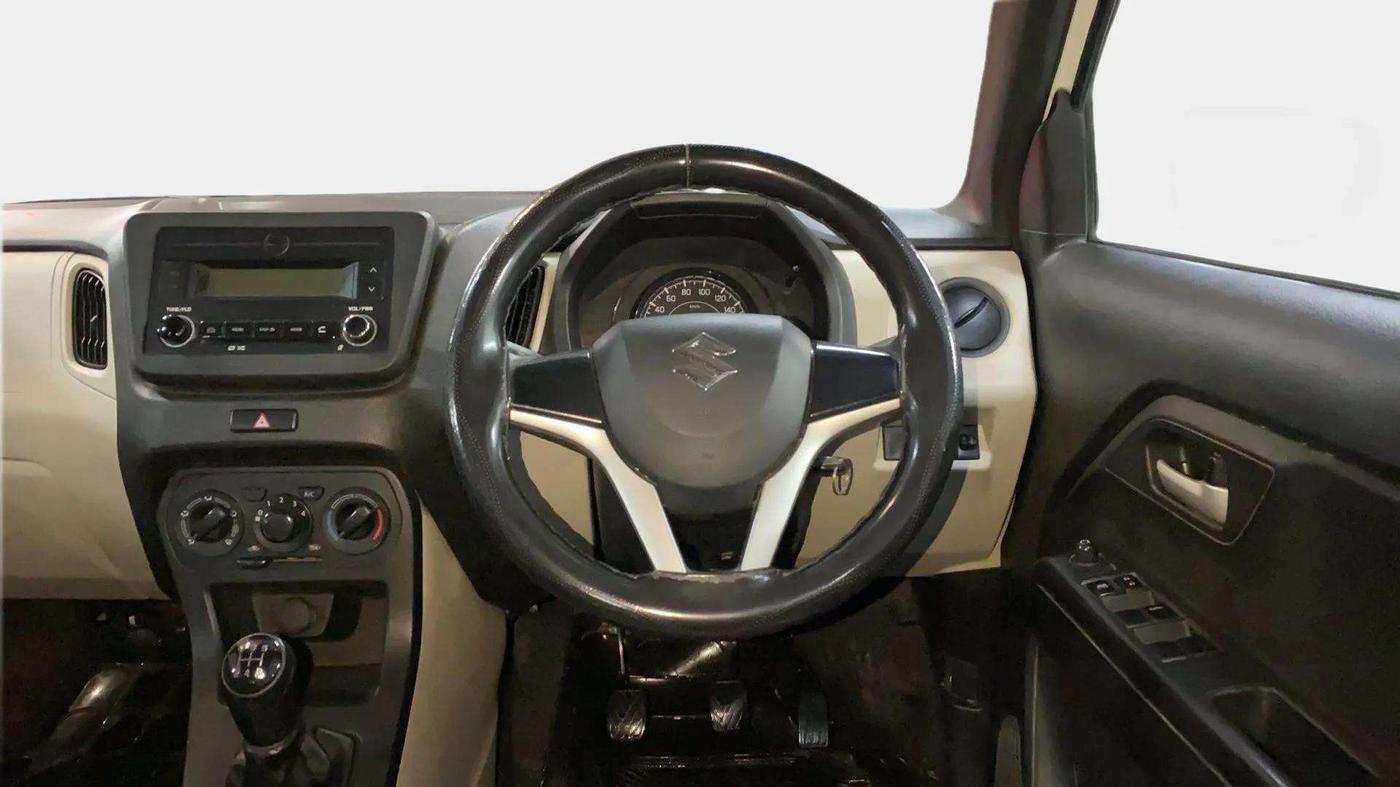 2021 Maruti New Wagon-R VXI 1.0, Petrol, Manual, 25,640 km, Steering Wheel Close Up