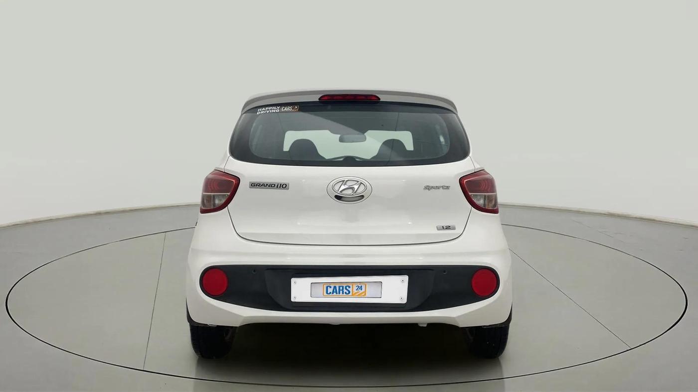 2019 Hyundai Grand i10 SPORTZ 1.2 KAPPA VTVT, Petrol, Manual, 67,352 km, Back/Rear