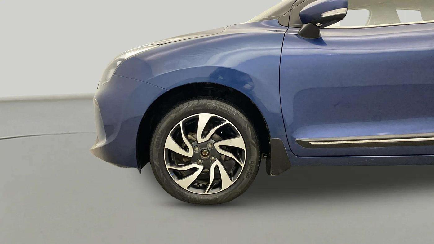 2021 Maruti Baleno ZETA CVT PETROL 1.2, Petrol, Automatic, 30,809 km, Left Front Wheel