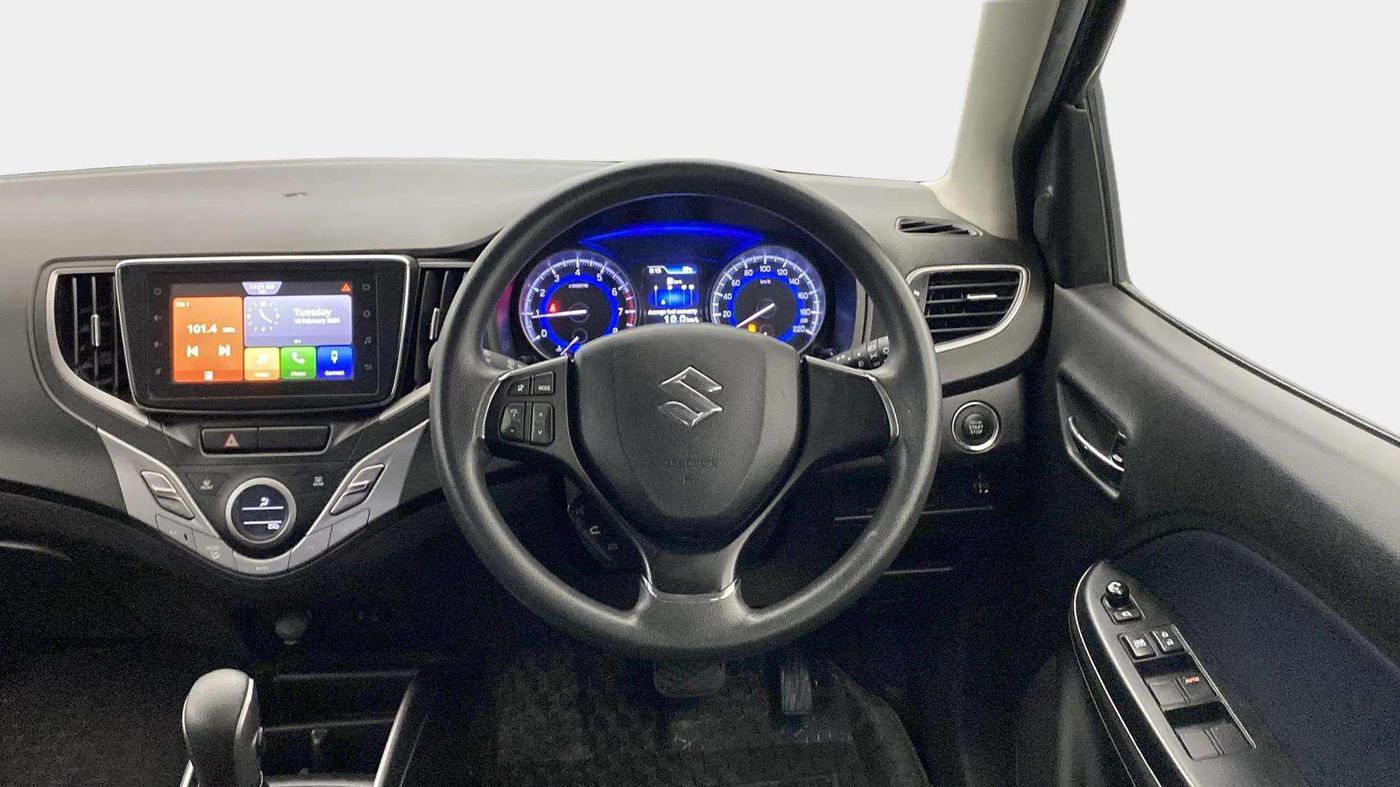 2021 Maruti Baleno ZETA CVT PETROL 1.2, Petrol, Automatic, 30,809 km, Steering Wheel Close Up