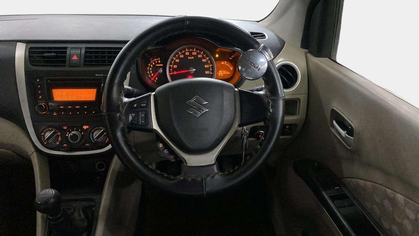 2016 Maruti Celerio ZXI (O), CNG, Manual, 95,807 km, Steering Wheel Close Up