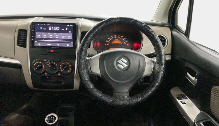 2014 Maruti Wagon R 1.0 LXI, Petrol, Manual, 56,188 km, Steering Wheel Close Up