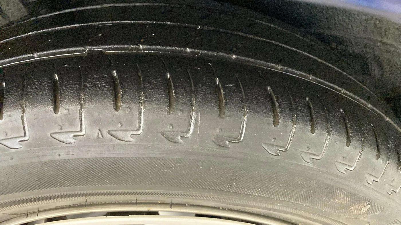 2021 Maruti IGNIS SIGMA 1.2, Petrol, Manual, 46,551 km, Left Front Tyre Tread