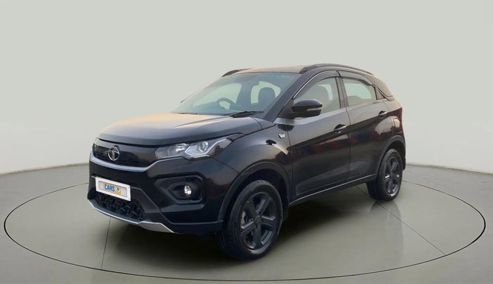 2021 Tata NEXON XZ PLUS (O) PETROL DARK EDITION, Petrol, Manual, 70,725 km, Left Front Diagonal