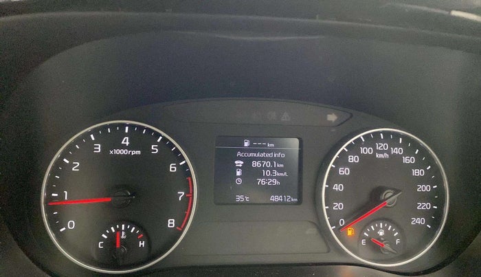 2021 KIA SELTOS HTX 1.5 PETROL, Petrol, Manual, 48,538 km, Odometer Image