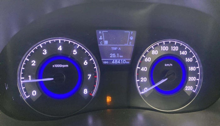 2015 Hyundai Verna FLUIDIC 4S 1.6 VTVT S(O), Petrol, Manual, 48,476 km, Odometer Image