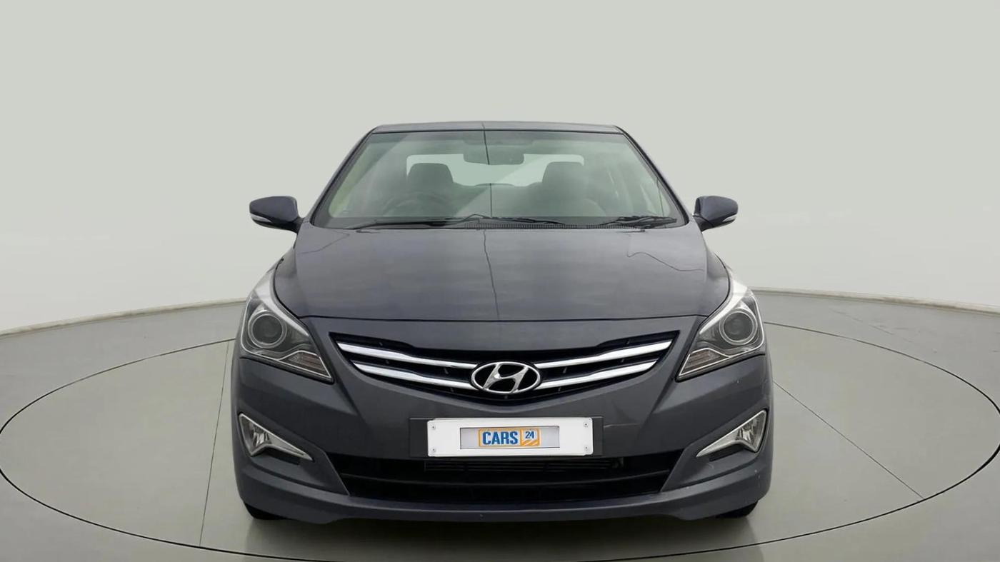 2015 Hyundai Verna FLUIDIC 4S 1.6 VTVT S(O), Petrol, Manual, 48,476 km, Front